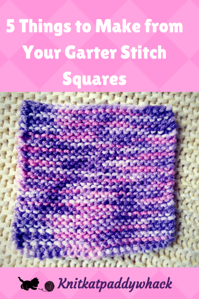 5 Things to Make from Your Garter Stitch Square
